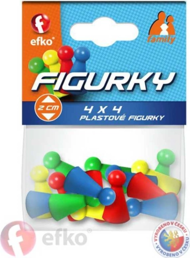 EFKO Family obojene figurice za društvene igre (16 kom)