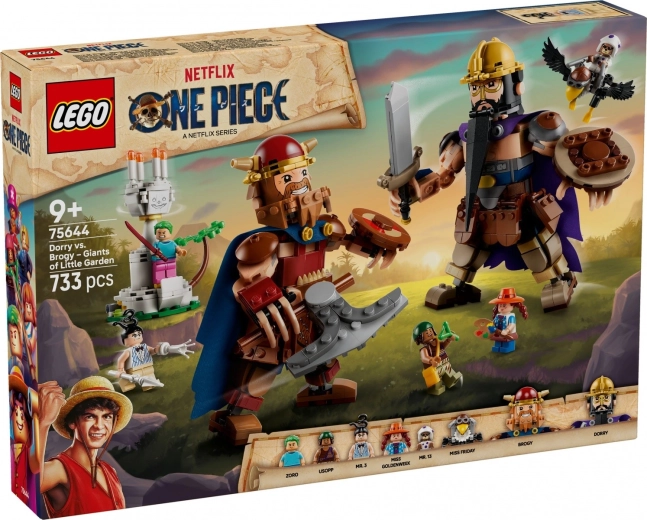 LEGO ONE PIECE Dorry vs. Brogy – giants from Little Garden