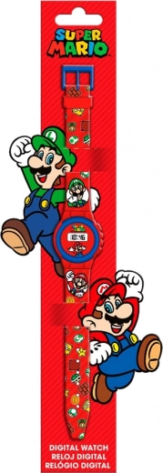 Dječji digitalni sat Super Mario s LED zaslonom i kalendarom