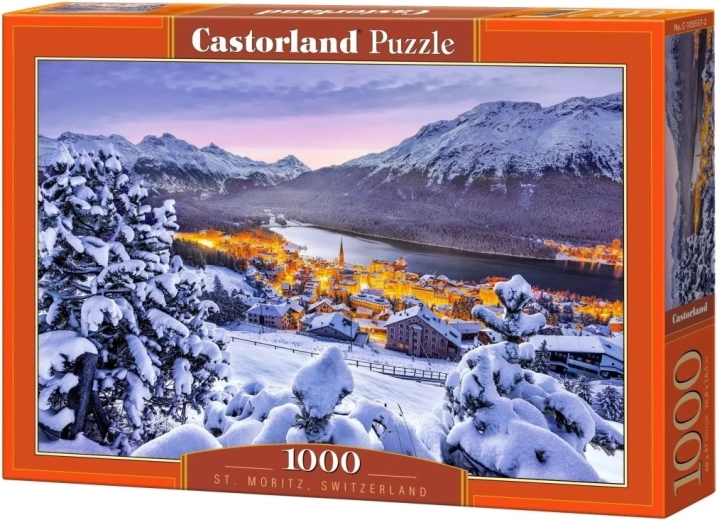 Castorland puzzle St. Moritz, Switzerland – 1000 pieces