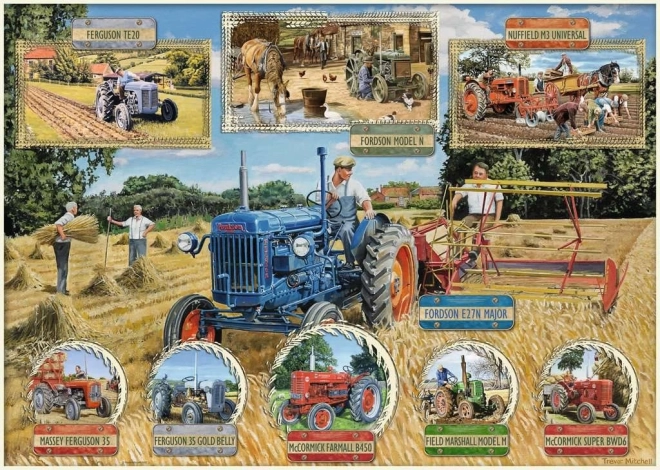 Ravensburger puzzle Radovi na polju