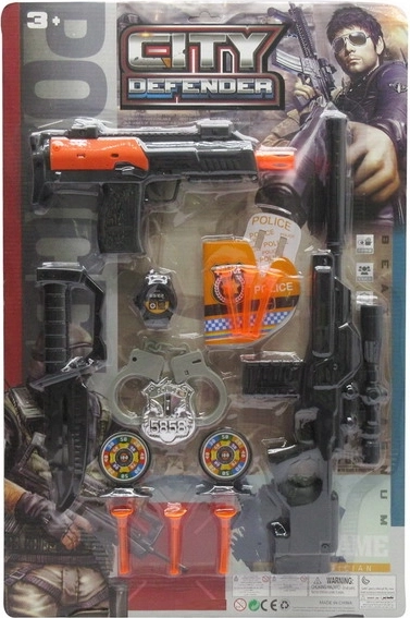 Policijski set za strelice za djecu