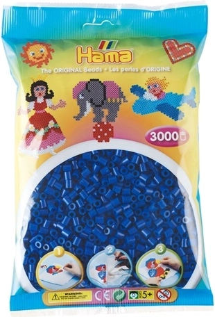 Hama Midi perlice za peglanje plave 3000 kom