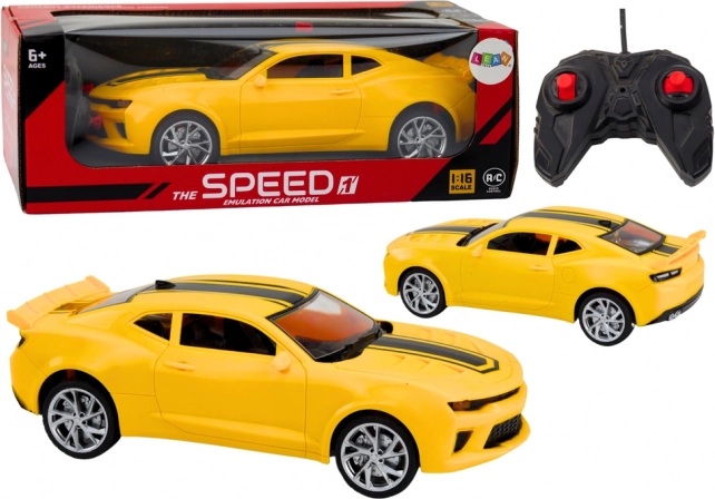 Daljinski upravljani sportski autić 1:16 žuti