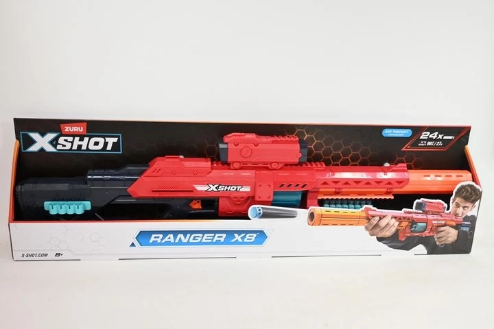 X-Shot Excel Ranger X8 blaster za pjenaste strelice