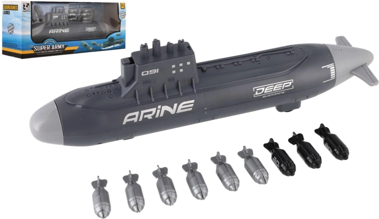 Raketna podmornica sa zamašnjakom za vodu