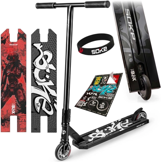 Soke BOX freestyle romobil crni