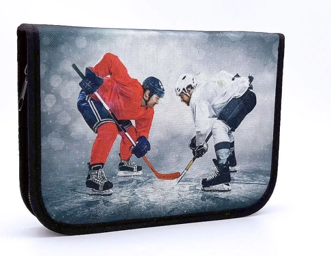 Pernica CONCORDE hokej na ledu, jednoslojna s dvjema preklopima, siva