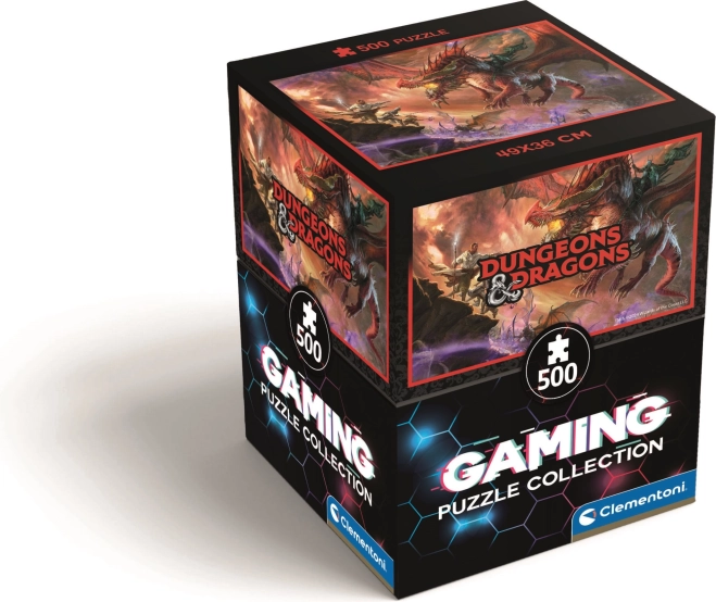 Puzzle 500 dijelova Dungeons & Dragons – Kocka od Clementonija