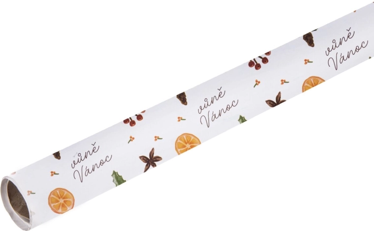 Papir za zamatanje Miris Božića 5 m × 70 cm u roli - 1 komad