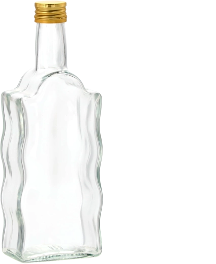 Staklena boca Fala 500 ml s metalnim čepom