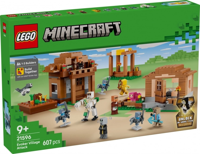 LEGO Minecraft napad prizivača na selo