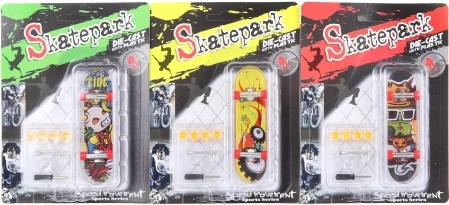 Šrafasti mini skateboard s kompletom dodataka