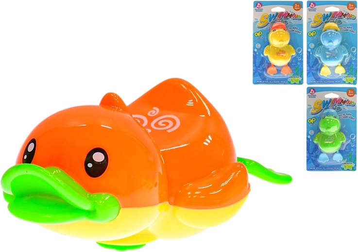 Plutajuća navijajuća pačica za kadu 12 cm