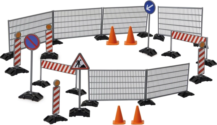 Jamara Construction Site Accessories Set 1:20 (38 pieces)