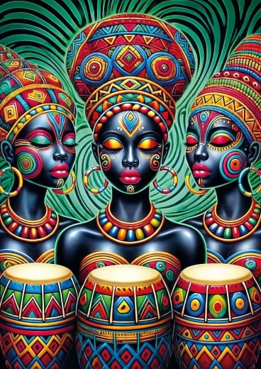 Slagalica Plemenski ritam 1000 dijelova ART PUZZLE