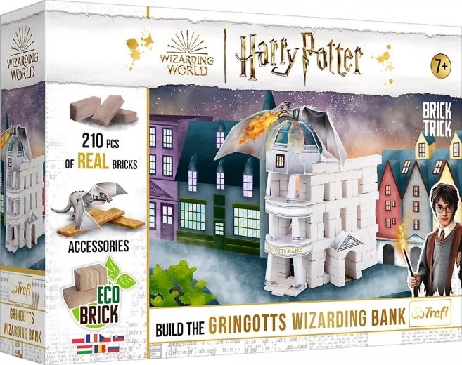 Konstruktorski set Brick Trick HARRY POTTER: Gringotts čarobnjačka banka (210 dijelova)