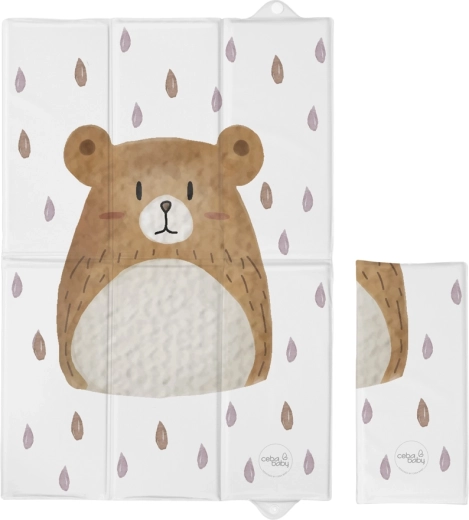 Ceba Baby putna podloga za presvlačenje Basic bear buddy 60 × 40 cm