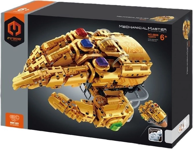 IM.MASTER nano građevinski set robotska ruka zlatna (1329 dijelova) - 1 komad