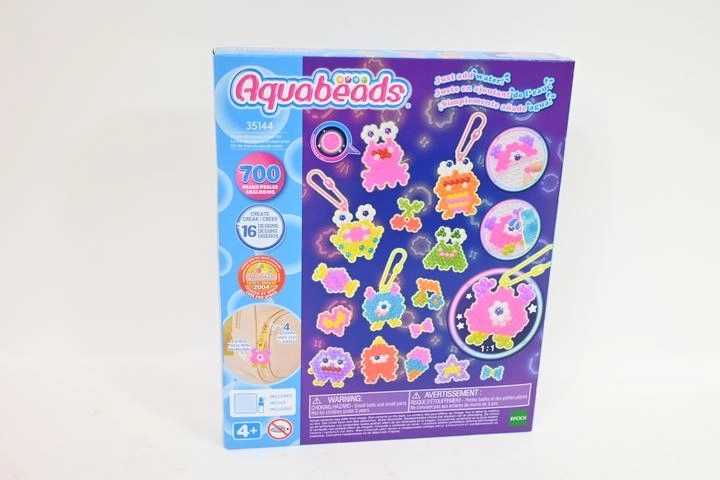 Aquabeads Crazy Monsters kreativni set s vodenim perlicama