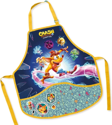 Dječja radna pregača Crash Bandicoot 50 × 55 cm