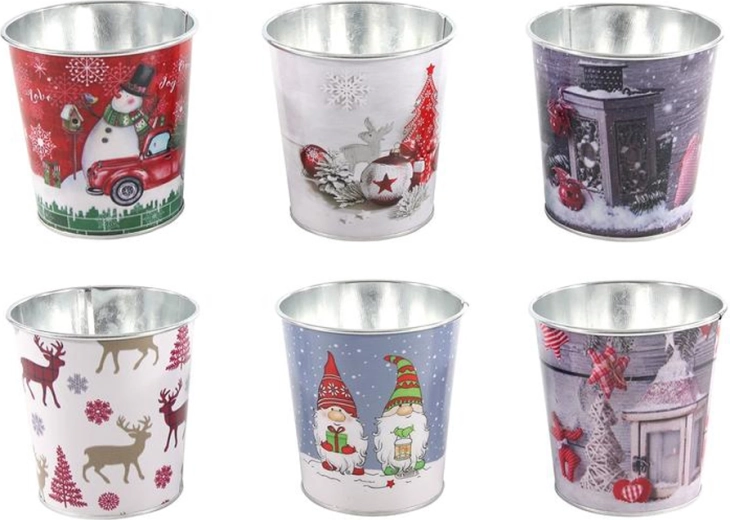 Limena posuda s božićnim motivom 10 cm