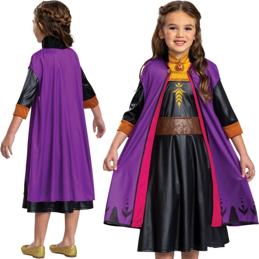Kids' Costume Anna Traveling Classic from Frozen 2 (XS 3–4 years)