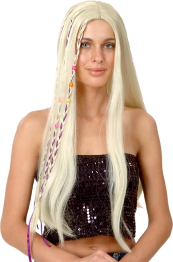 Dječja plava perika s dugom kosom