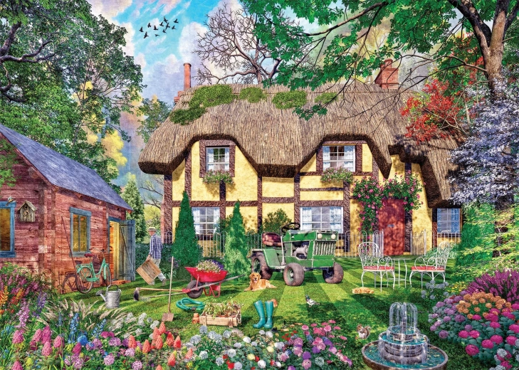 Falcon puzzle Kućica upravitelja 1000 dijelova