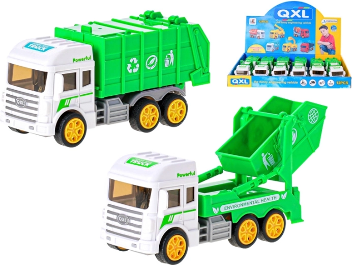 Smetlarsko vozilo na inercijski pogon 12–13 cm