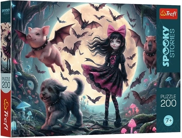 Trefl puzzle Spooky Stories – Księżycowe historie 200 dijelova