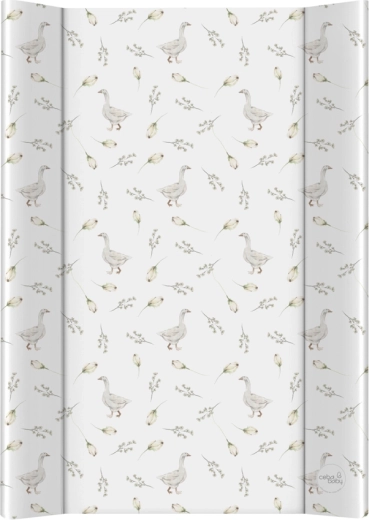 Ceba baby mekana podloga za previjanje s bočnim rubovima Basic Goose 50 × 70 cm
