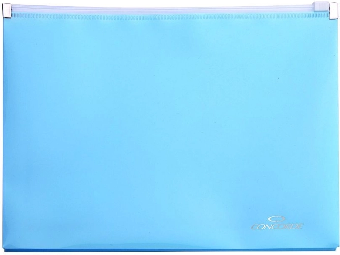 Mapa za dokumente sa zatvaračem A5 pastelno plava CONCORDE