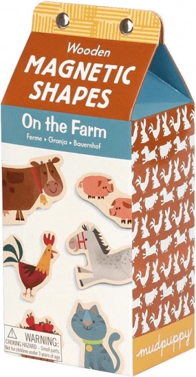 Mudpuppy drvena magnetska set na farmi