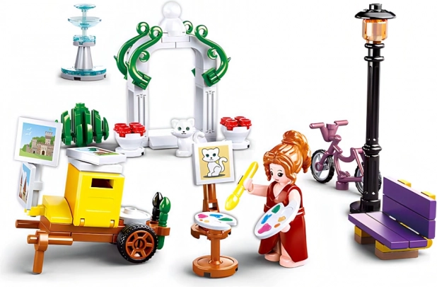 Sluban Djevojčarski San Selo - Slikarica u parku