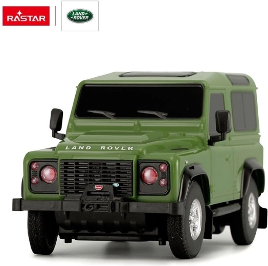 Rastar Land Rover Defender RC auto 1:24 zeleno - 1 komad