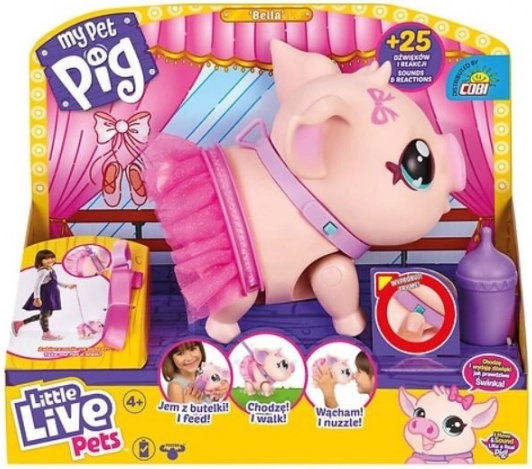 Interaktivna figurica Little Live Pets Balerina Pig