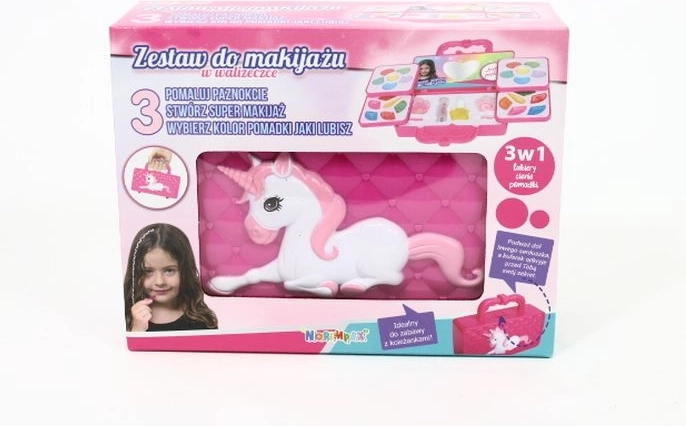 Dječji kozmetički set u koferu jednorog