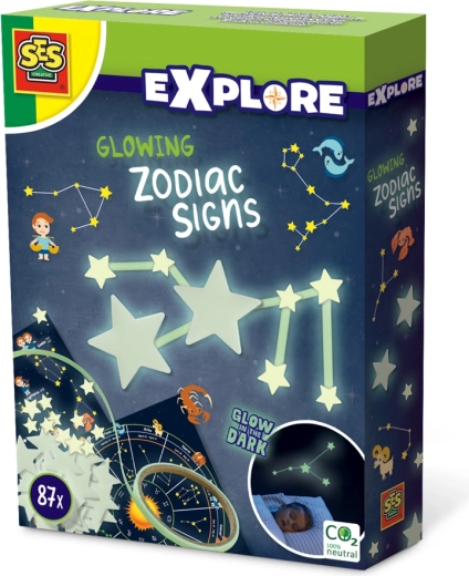 Explore svjetleći znakovi zodijaka