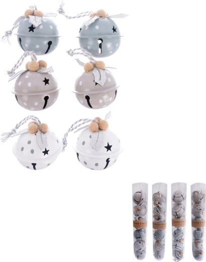 Metalne rolnice 4 cm – set od 6 kom (mix 4 varijante)
