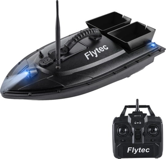 Flytec daljinski upravljani čamac za hranjenje 2011-5 s dvostrukim spremnicima