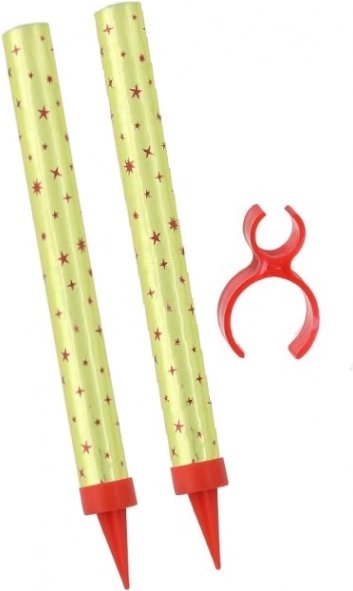 Zlatna party fontana s držačem za bocu