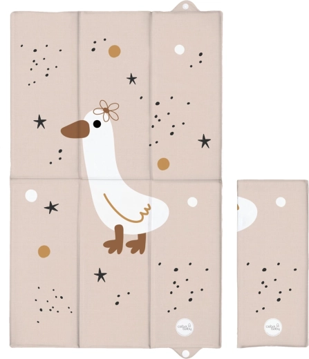 Ceba Baby putna sklopiva podloga za presvlačenje Basic Star Duck 80 × 50 cm