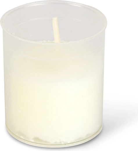 Set of 6 white tealight candles 5 × Ø 4.3 cm