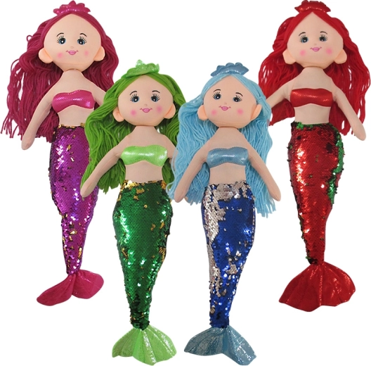 Krpana lutka sirena 50 cm – 4 vrste