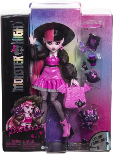 Lutka MONSTER HIGH Draculaura – osnovna lutka