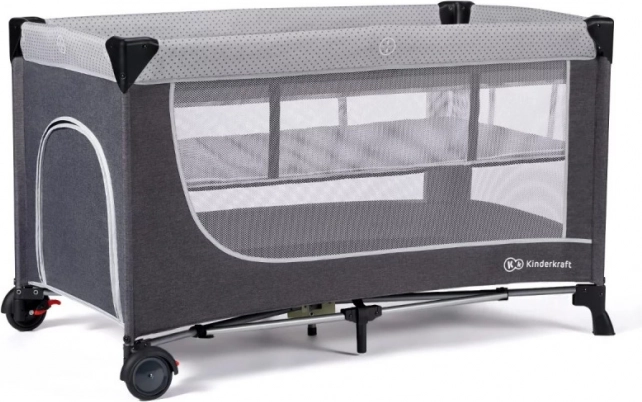 Putni krevetić LEODY Sivi