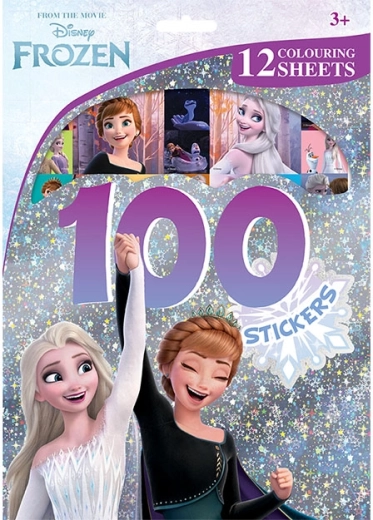 Ledeno kraljevstvo: 100 naljepnica i bojanki