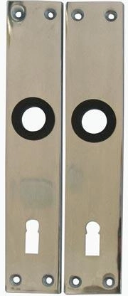Vrata štit 72/ključ K 416 aluminij (1 par)