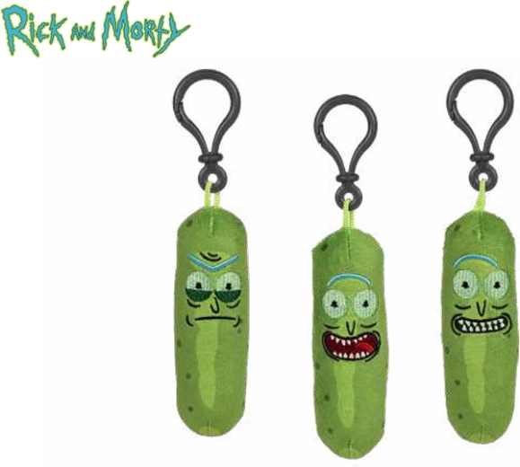 Plišani privjesak za ključeve Pickle Rick iz Rick i Morty